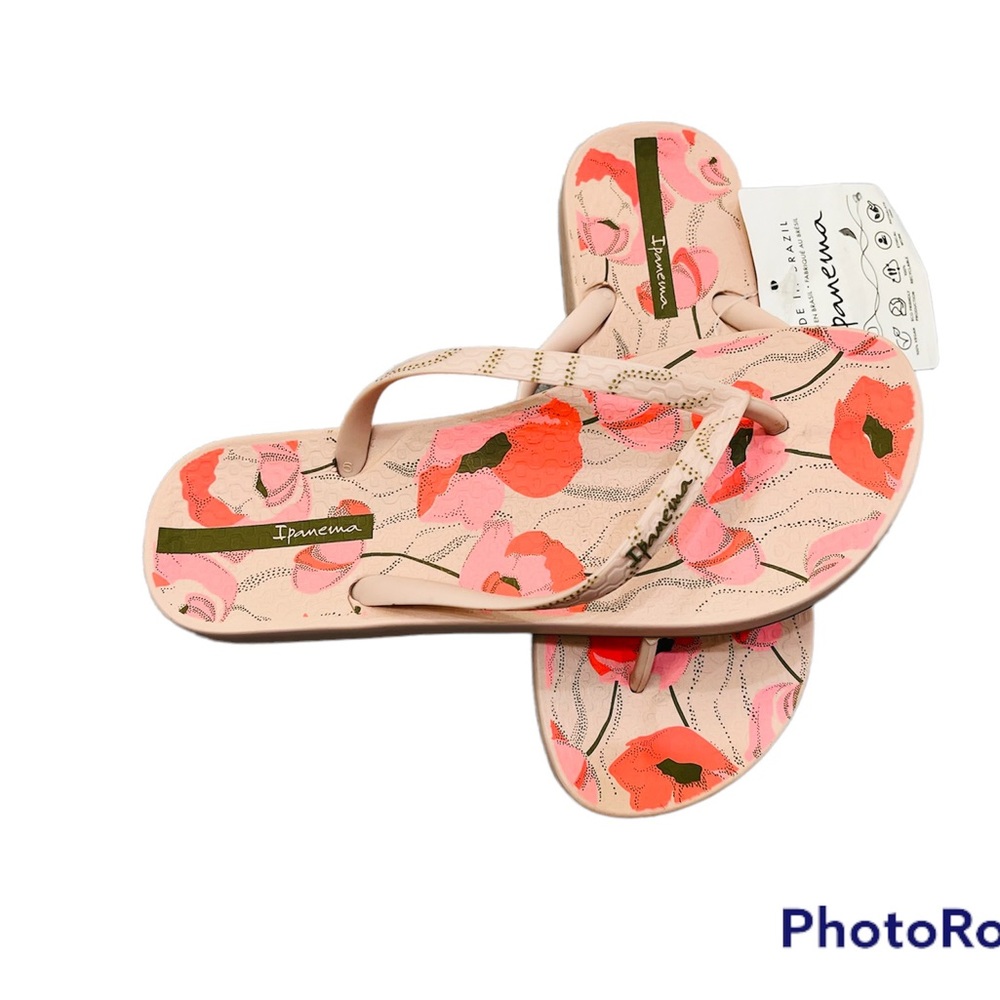 Ipanema Flowered Flip Flops - Picture 4 of 4